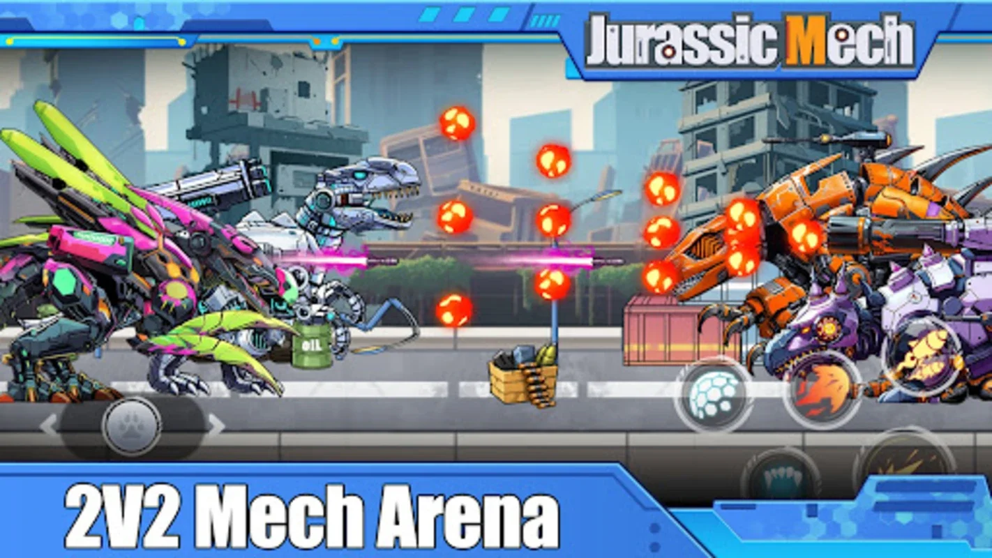 Jurassic Mech for Android - Play the Prehistoric Battle Game