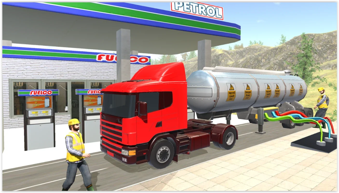 Oil Tanker Truck Driving for Android - Realistic Driving Experience