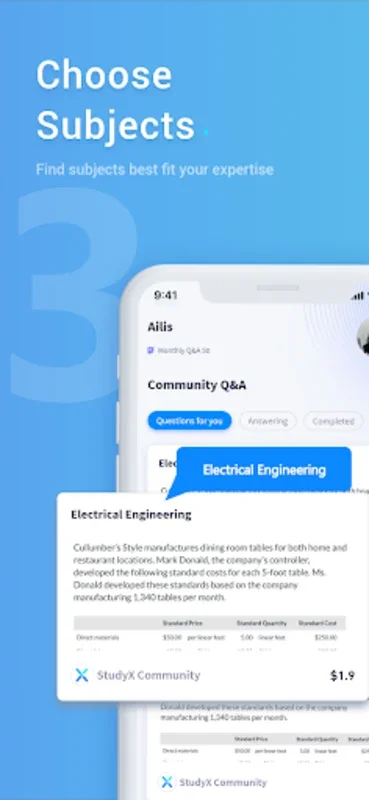 Studyx Expert for Android - Get Educational Support Easily
