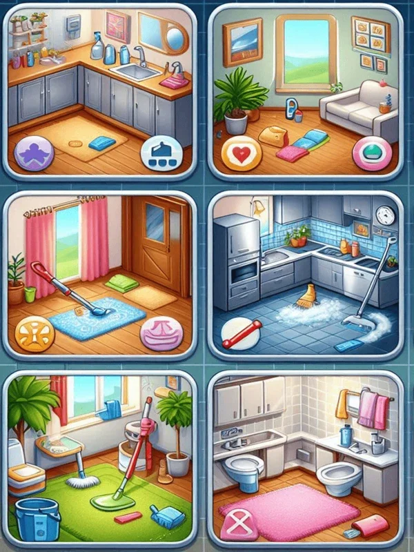 Big Messy Home Cleaning Games for Android - Fun Cleaning Experience