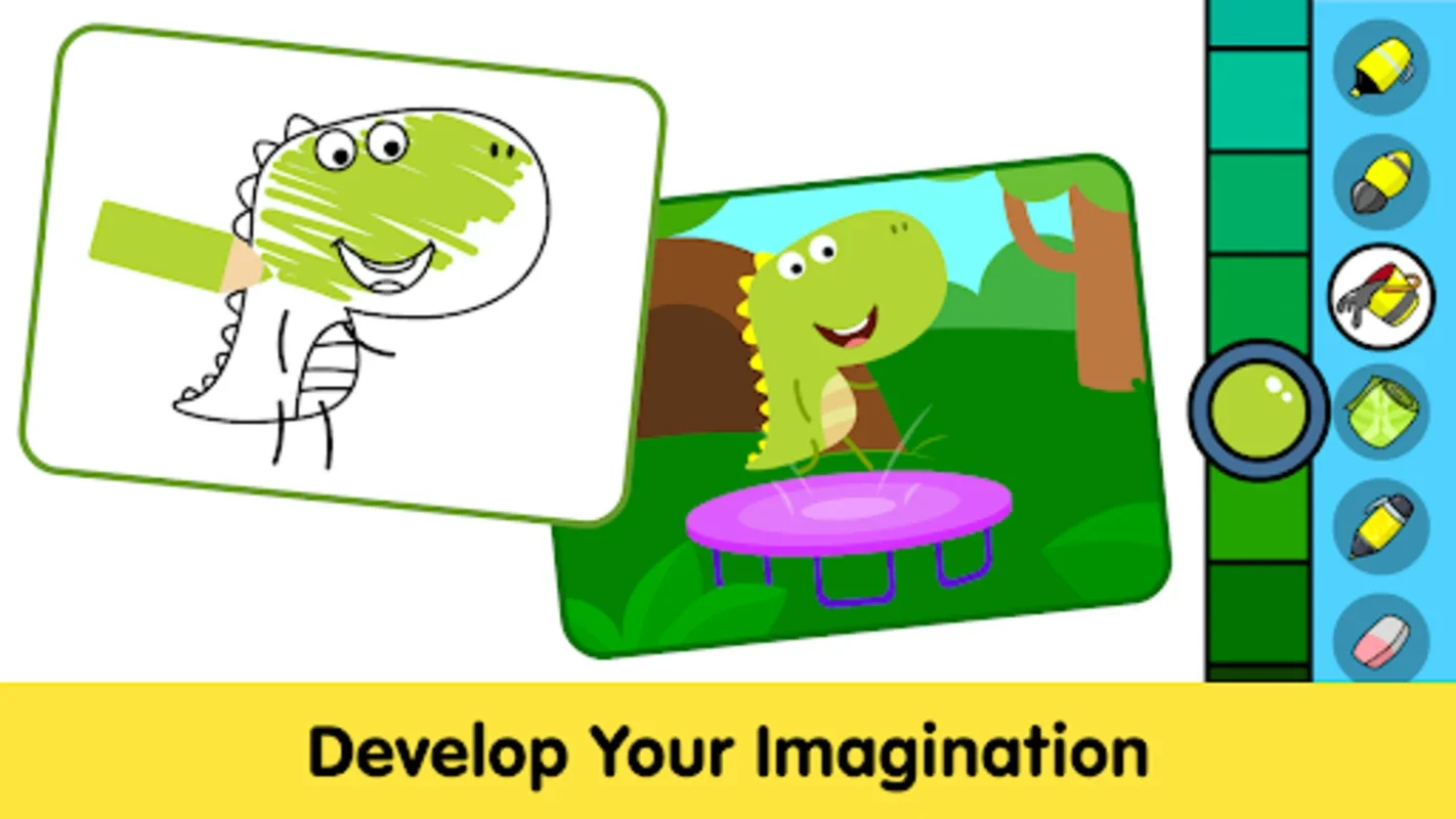 Kids Coloring Pages & Book for Android - No Downloading Needed