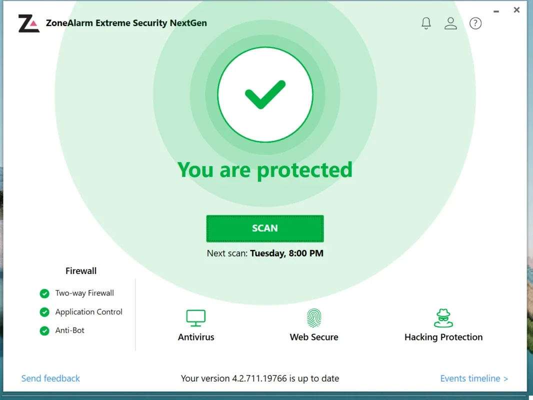 ZoneAlarm Extreme Security NextGen for Windows - Powerful Security Solution