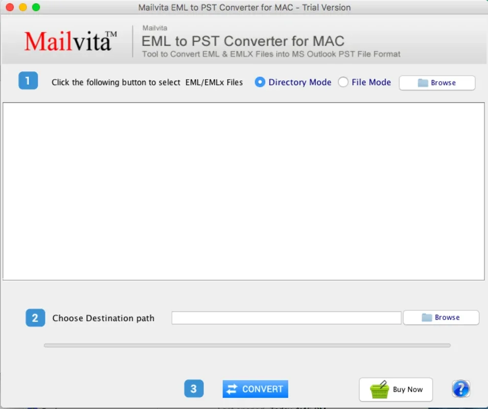 Mailvita EML to PST Converter for Mac: Effortless EML to PST Conversion on Mac