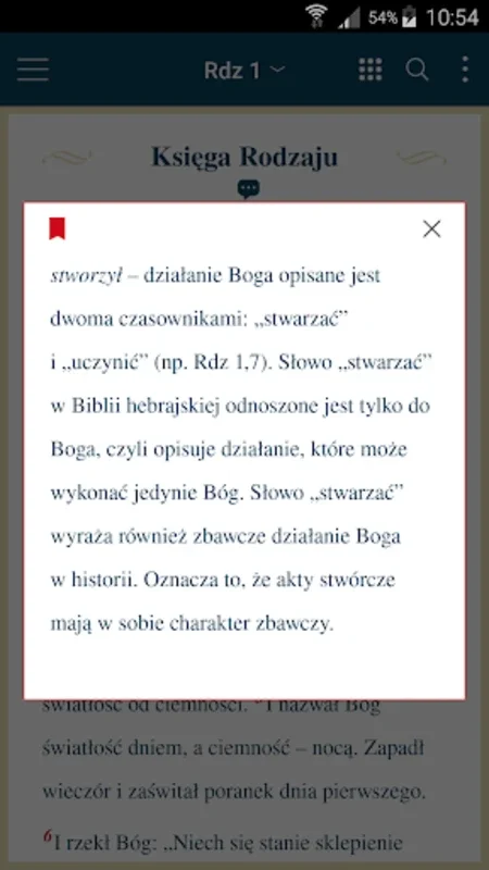 Pismo Święte z komentarzem for Android - Modern Bible App