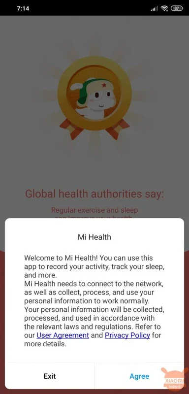 Mi Health for Android: Promoting a Healthier Lifestyle