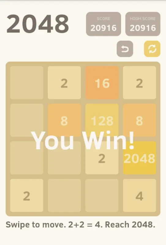 2048 for Android - Engaging Number Puzzle