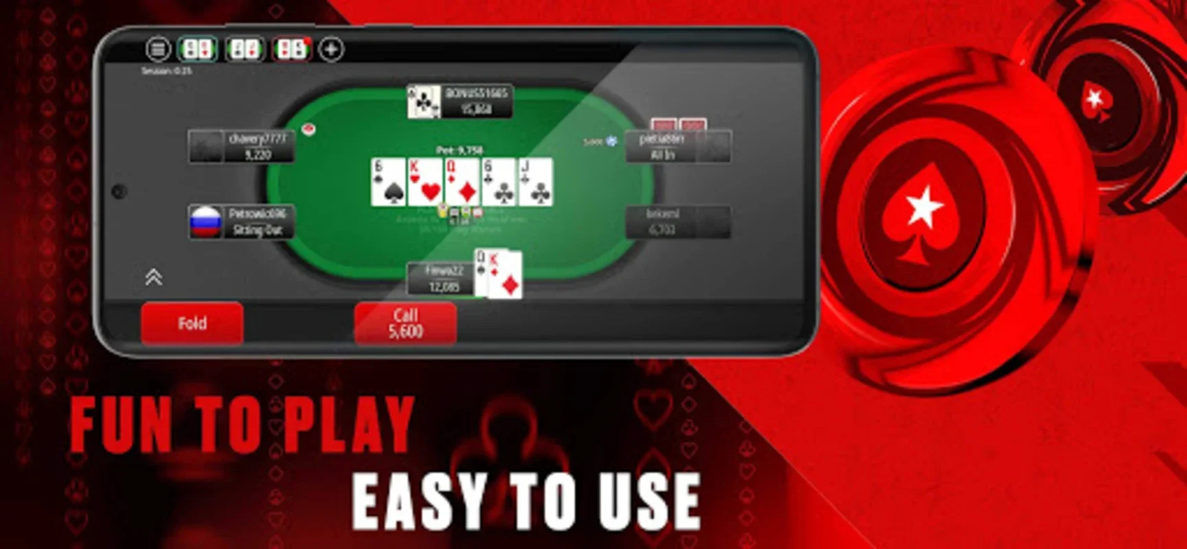 PokerStars RO for Android - Connect to Global Poker Community