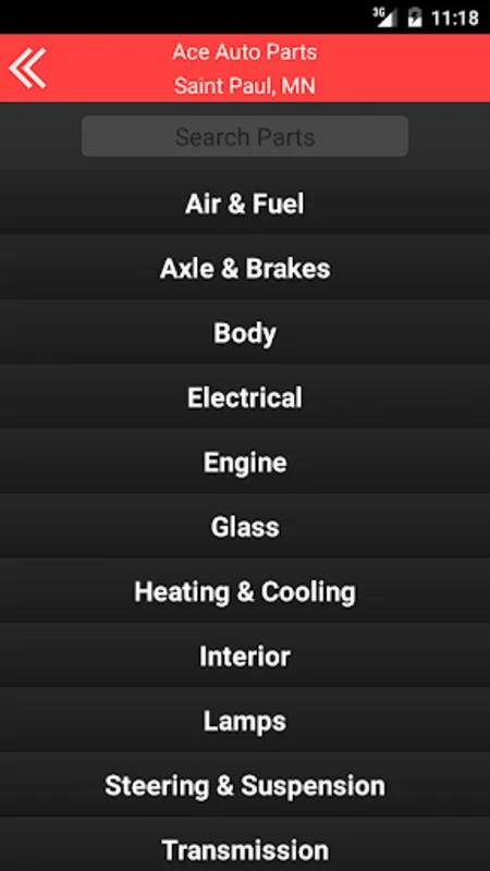 Ace Auto Parts - St. Paul, MN for Android: Simplify Auto Part Search