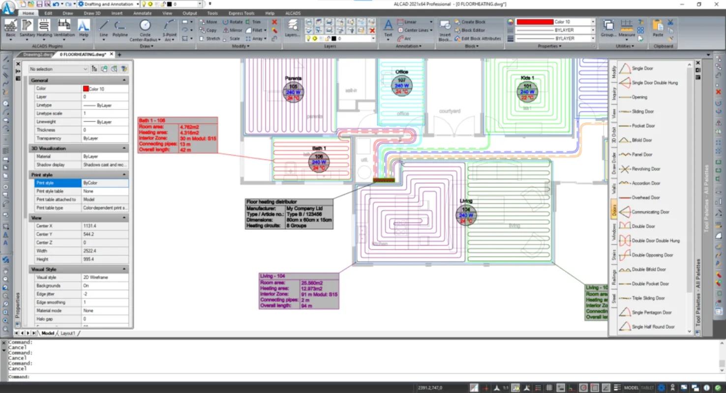 ALCAD for Windows: Enhanced Functionality