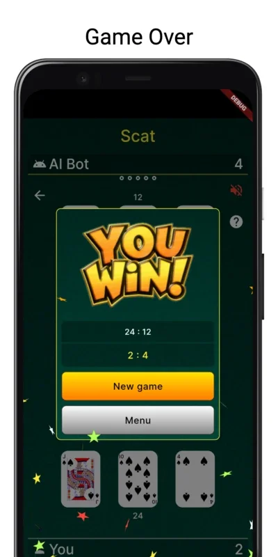 Scat for Android: A Card Game of Strategy