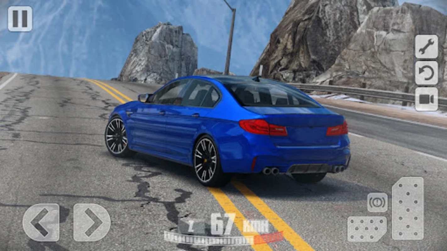 City Racer BMW M5 Parking Area for Android - No Downloading Needed