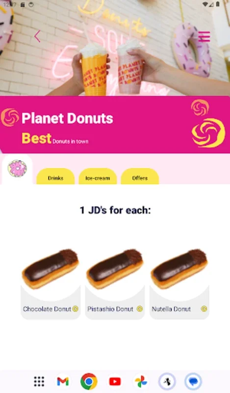 Planet Donuts for Android - Sweet Treats at Your Fingertips