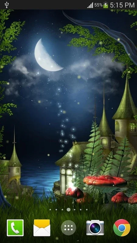 Fireflies Live Wallpaper for Android - Experience the Magic