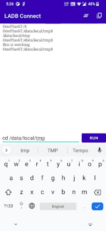 LADB Connect for Android - Execute ADB Commands Locally