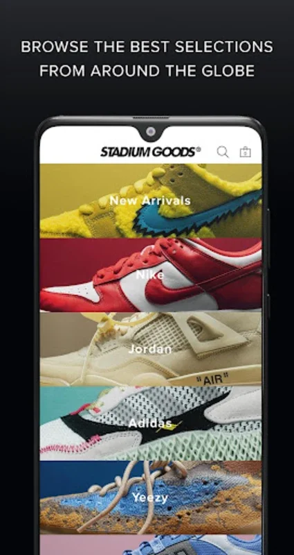 Stadium Goods for Android - Download the APK from AppHuts