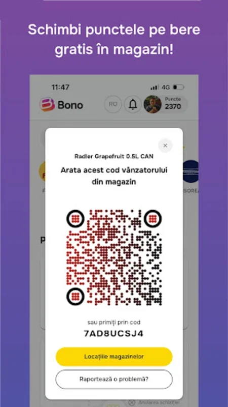 Bono for Android - Earn Rewards with Beer Cap Codes