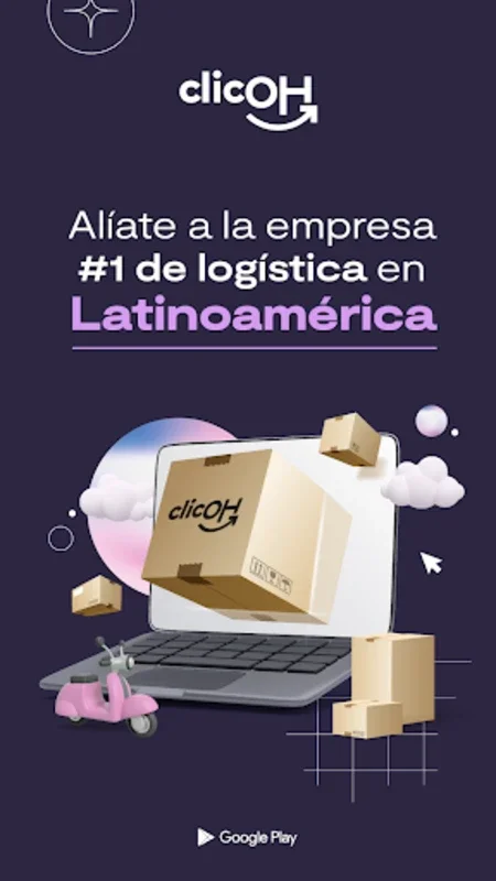 clicOH Aliados for Android - Efficient Parcel Delivery App