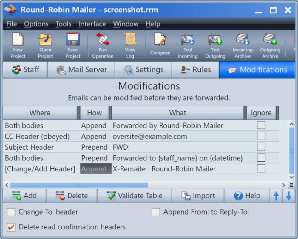 Round-Robin Mailer: Automated Email Routing for Windows