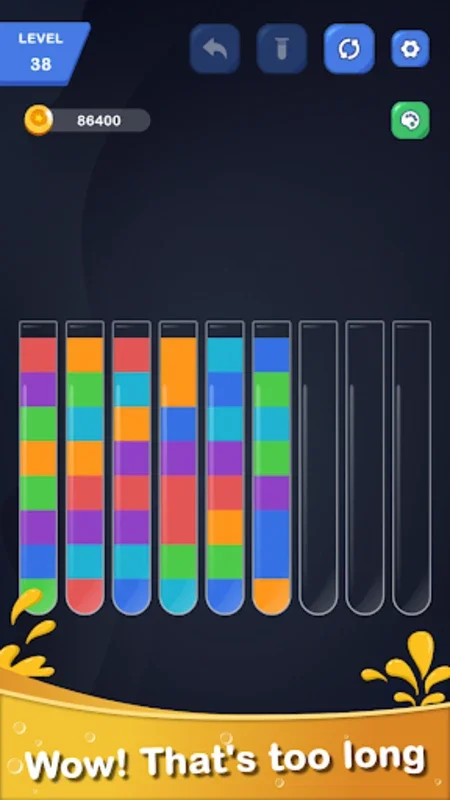 Color Water Sort - Puzzle on Android: Relaxing and Challenging