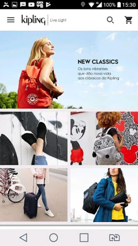 Kipling Br for Android - Fashion at Your Fingertips