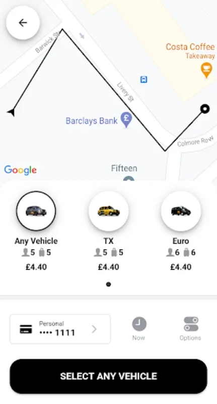 TOA Taxis Birmingham for Android: Effortless Taxi Booking and Tracking