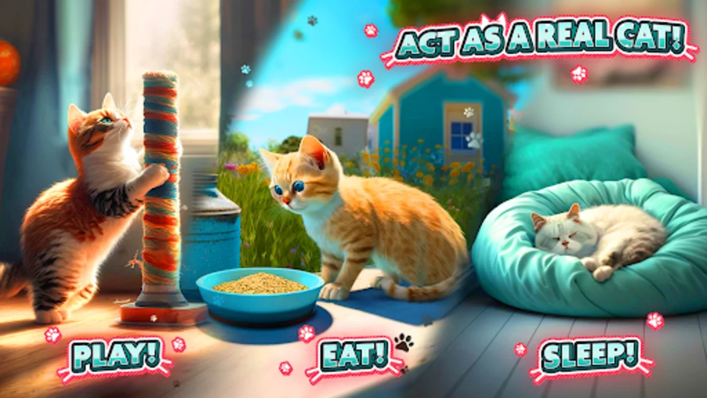 Cat Simulator 2 for Android - Fun Multiplayer Cat Gaming