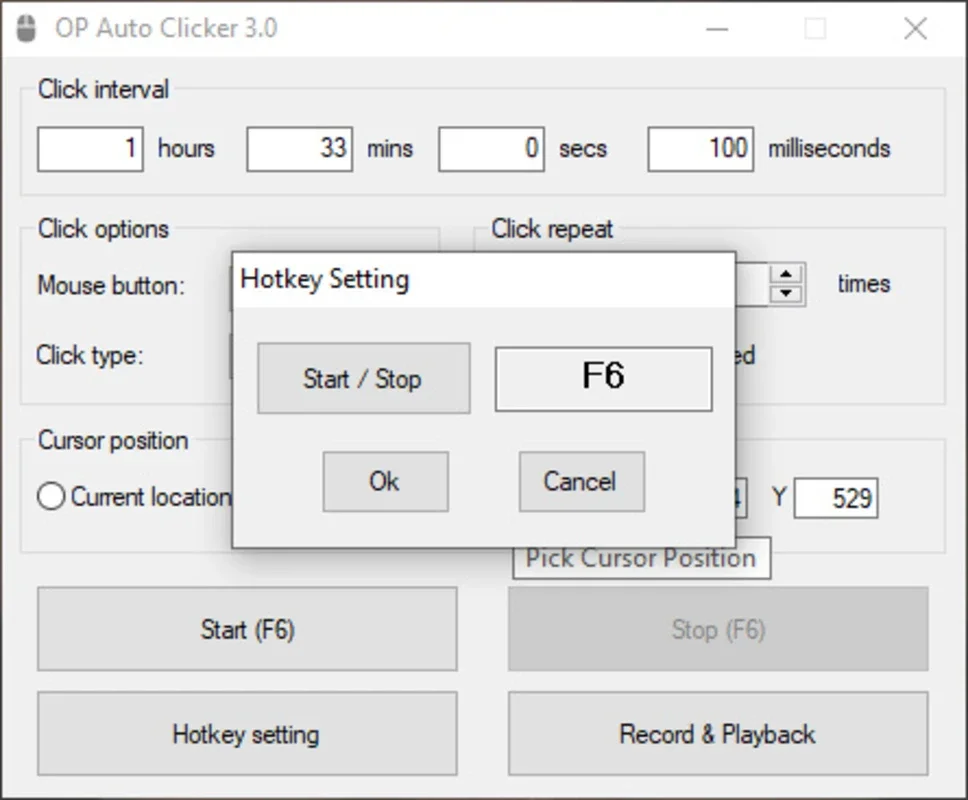 OP Auto Clicker for Windows - Streamline Mouse Clicks