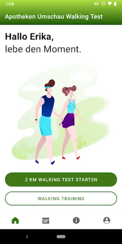 Walking Test: Personalized Fitness Plans for Android