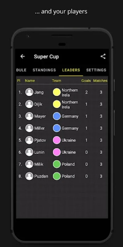 Champion – Tournament-Manager for Android - Streamline Your Tournaments