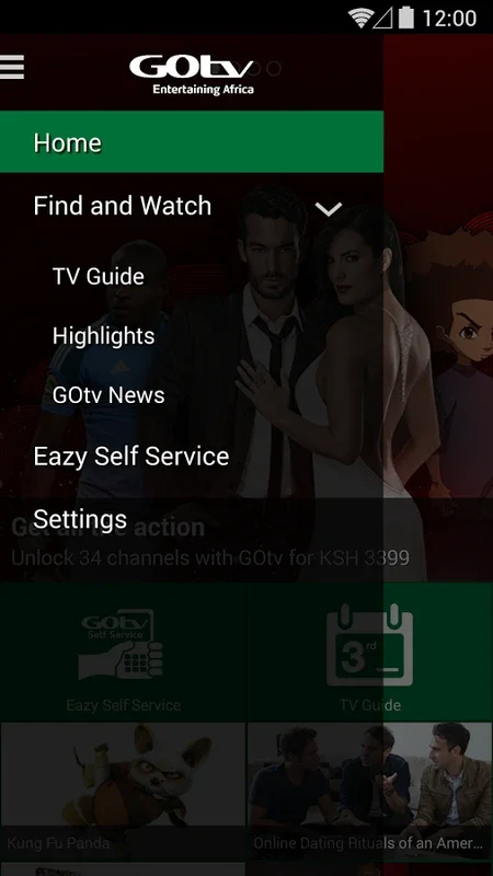 GOtv for Android: Schedule Your Favorite Shows