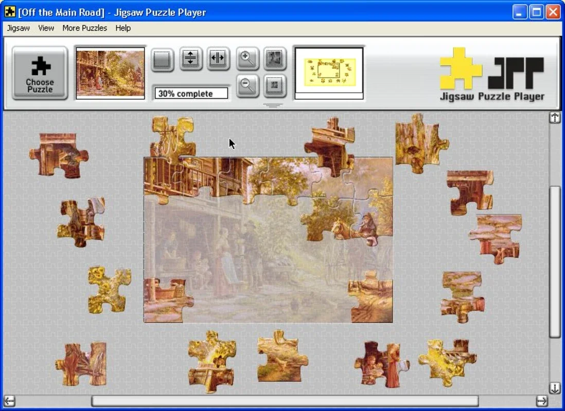 Jigsaw Puzzle Player for Windows - Engaging Puzzle Fun