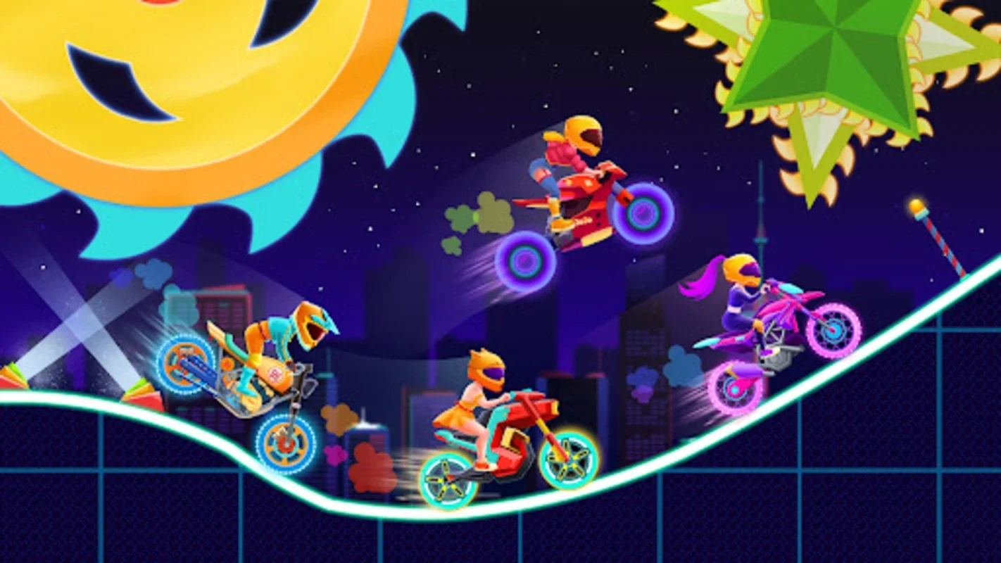 Bike Race: Moto Racing Game for Android - Thrilling Neon Races