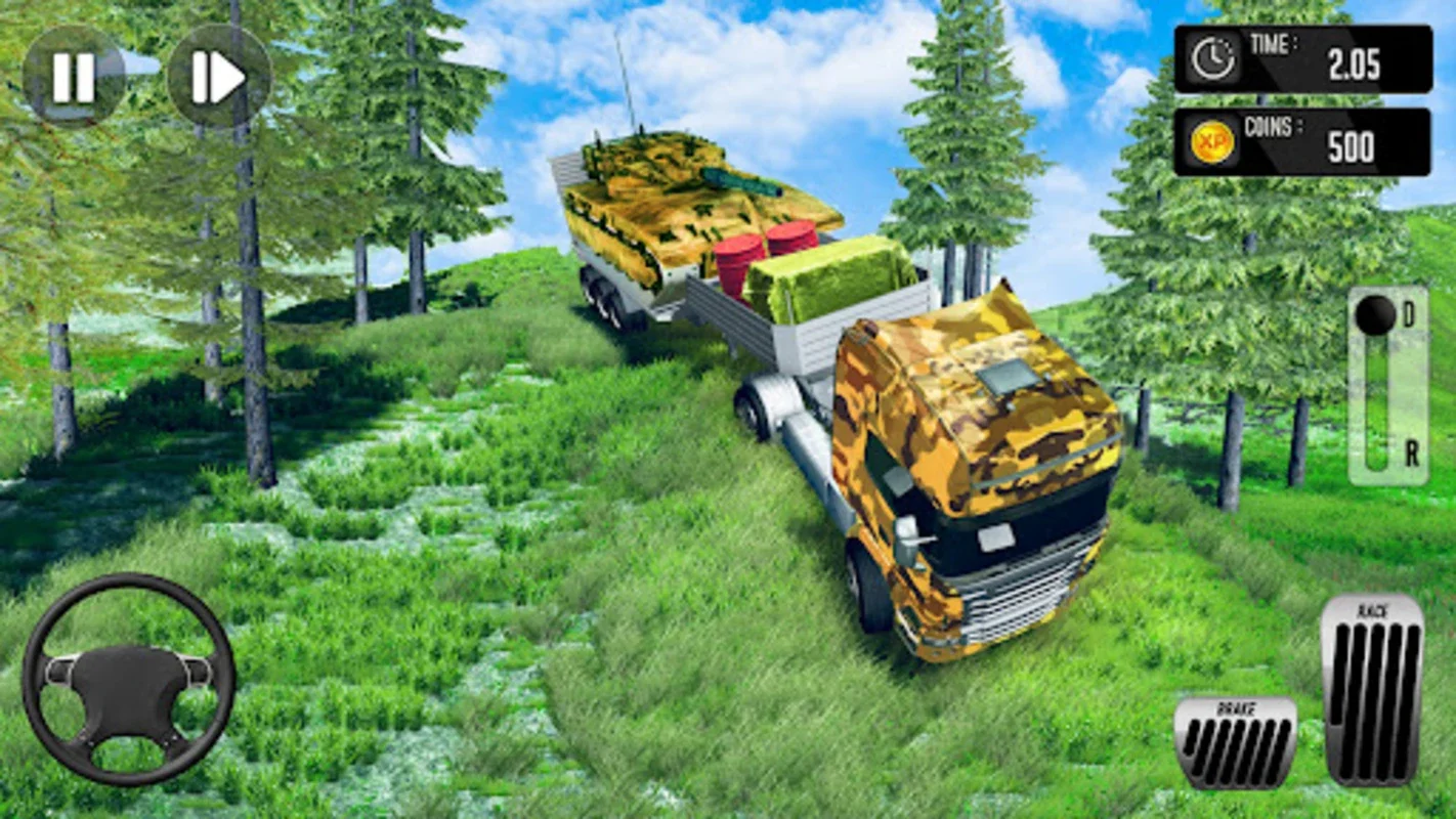 Army Simulator Truck games 3D for Android - Offline Military Truck Driving