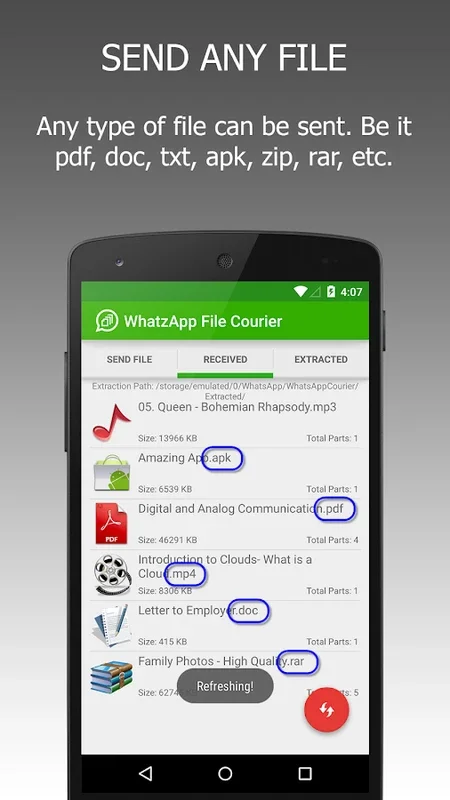 WFS for Android: Streamlined File Sharing