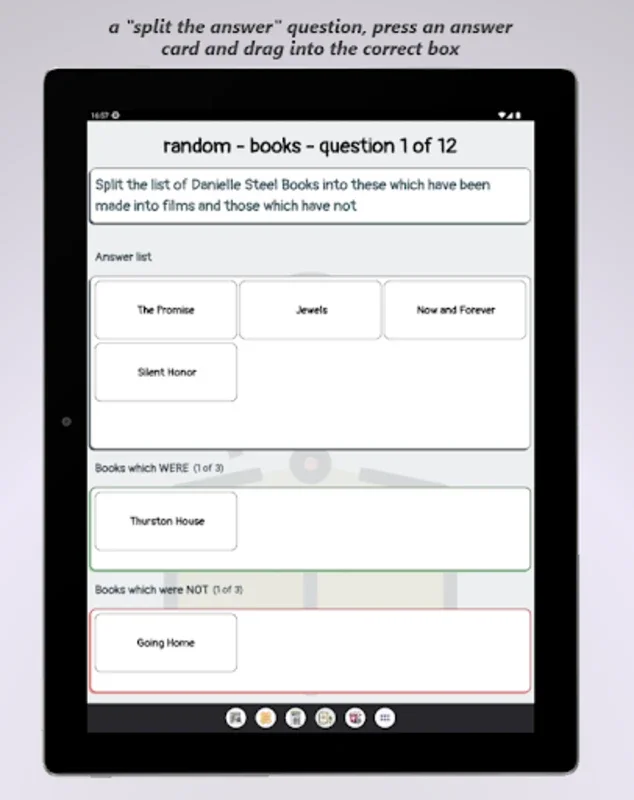 List Quiz for Android - Test Your Knowledge