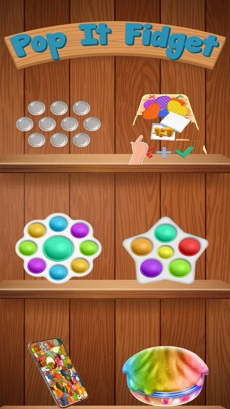 Pop It Fidget for Android: Stress-Relieving Fun