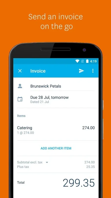 Xero for Android: Simplify SMB Accounting