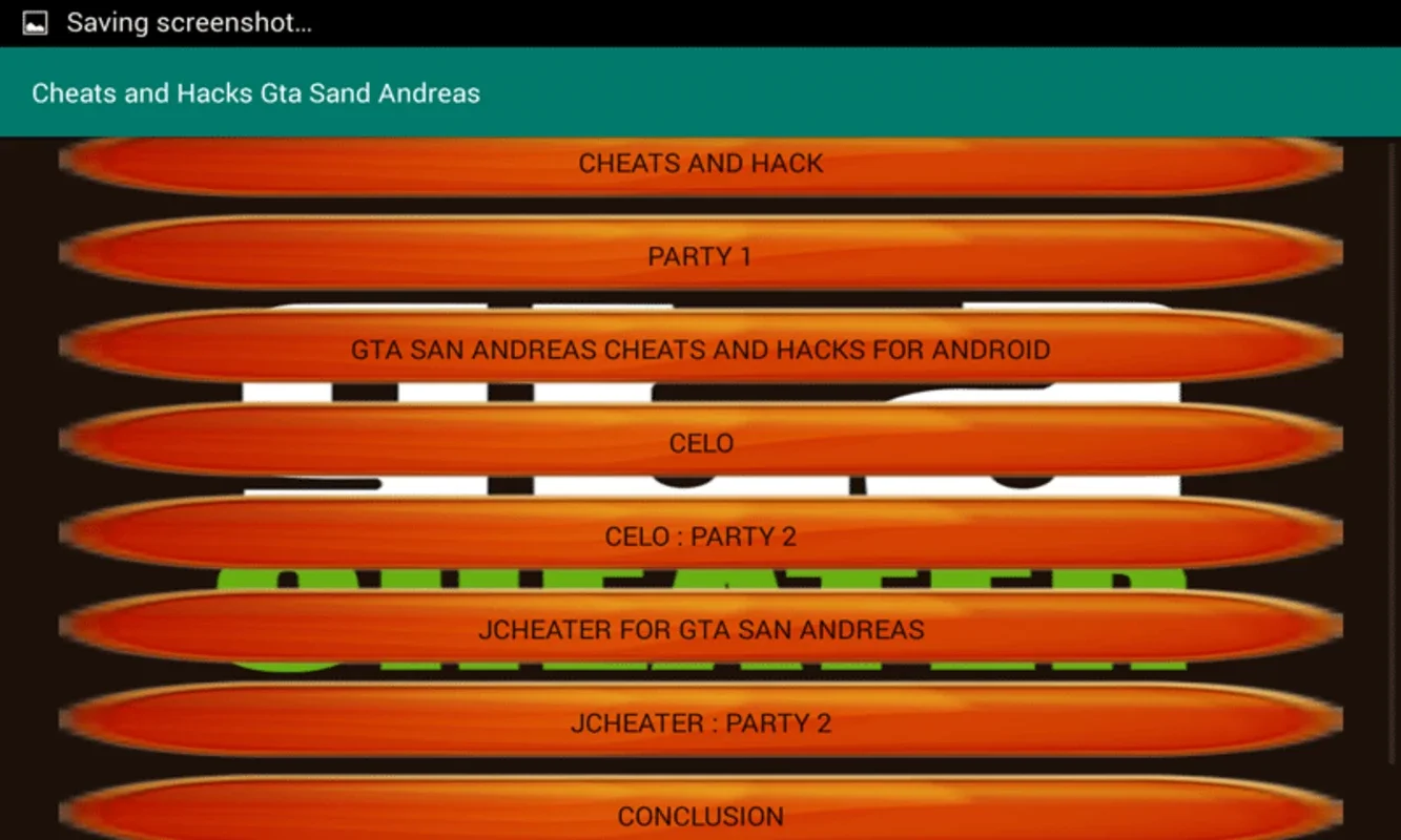 Cheats and Hacks Gta Sand Andreas for Android: Unleash the Fun