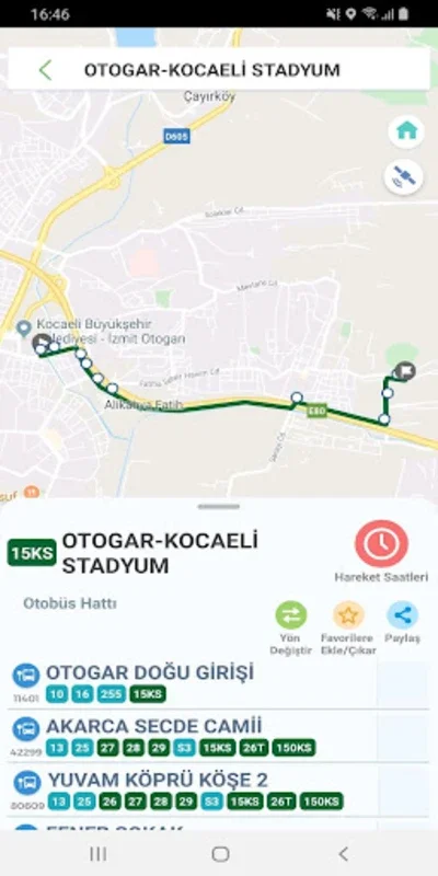 e-komobil for Android: Simplify Kocaeli Transit