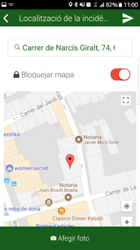 Espai Públic de Sabadell for Android - Simplify City Damage Reporting