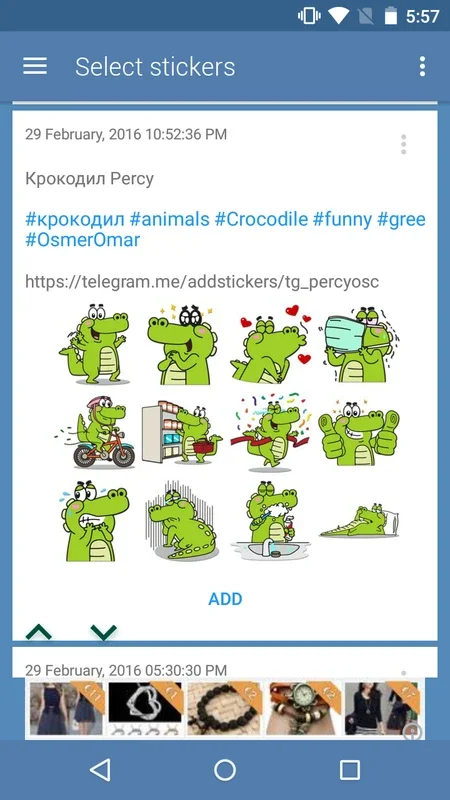 StickerPacks for Telegram for Android - Enhance Your Chats