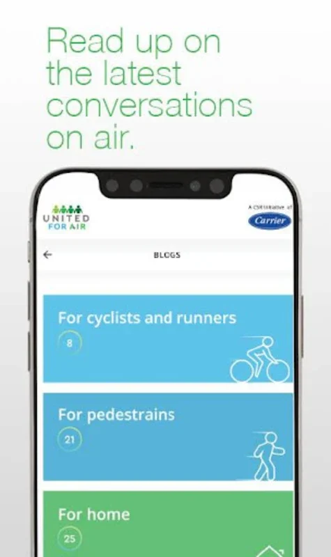 United For Air for Android - Monitor Gurugram Air Quality