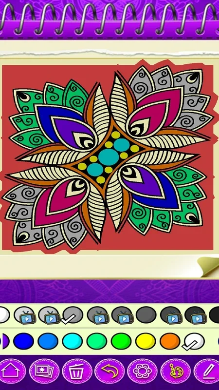 Mandala Coloring Book for Android - Relax and Create