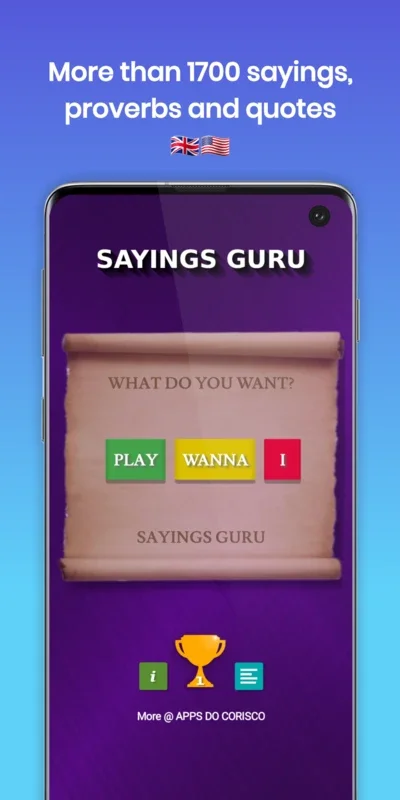 Sayings Guru for Android: Explore 1700+ English Sayings