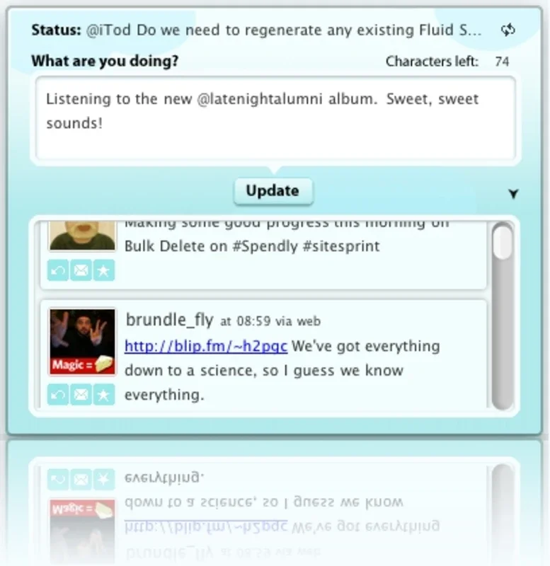 Twidget for Mac - Manage Twitter on Your Dashboard