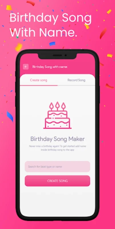 Birthday Song with Name for Android - Personalized Celebrations