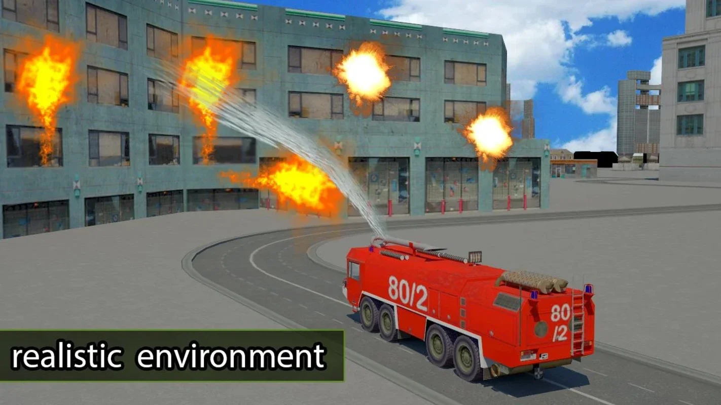 Fire Fighter Emergency Truck for Android - Thrilling Firefighting Game