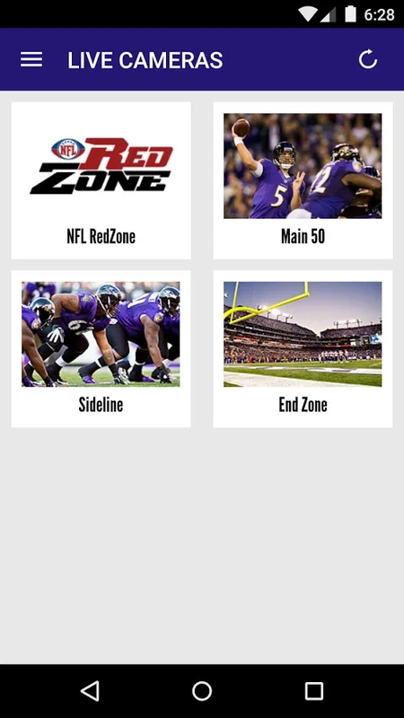 Ravens App for Android - Exclusive Content & Ticket Mgt