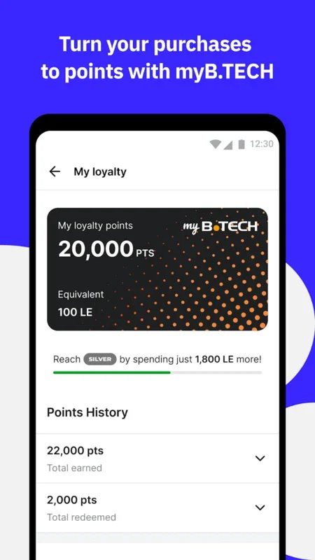 B.TECH for Android: Tech Shopping with Installments