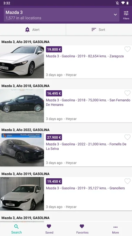 Mitula Cars for Android - Find Your Dream Car